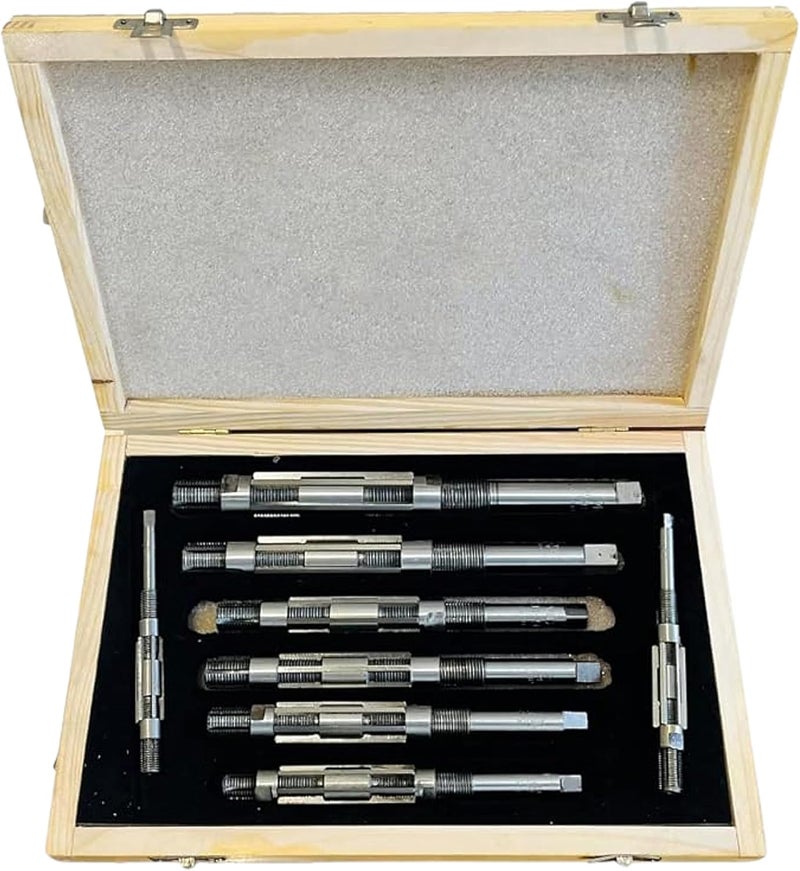 RAHISH TOOLS Adjustable Hand Reamer Tool H4 to H11 Sizes - 15/32" to 1-1/16” Reaming Tool for Precise Hole Finishing with Carbon Steel Blades - Hand Tools Reamers for Metal & Wood - 11.90mm - 26.98mm - Image 1